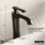 Robinet de salle de bain monocorps et monocommande avec bonde escamotable Karran Woodburn-62934969