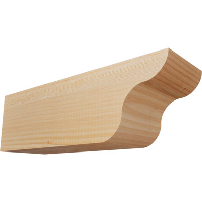5 1/2"W x 6"H x 18"L Carmel Smooth Rafter Tail, Douglas Fir