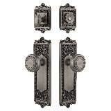 Nostalgic Warehouse Egg & Dart Entry Set with Deco Knob