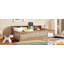 Lit en bois de taille XL avec armoires de rangement et ports USB-1020277997