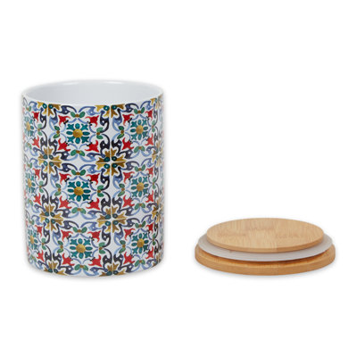Porcelain China Canister - Set of 3