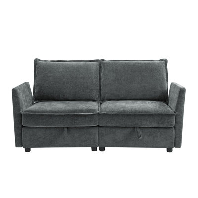 Cheltenham 67"W Modern Oversized Storage Loveseat Sofa
