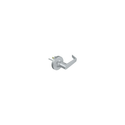 Deltana LTED80LP-26D Lever Trim For Exit Device 80 Passage Function in Brushed Chrome