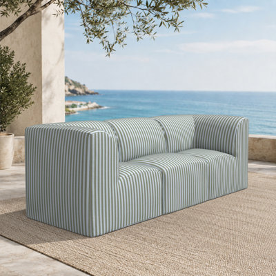 Canapé d'extérieur Sunbrella® de 96 po Fleener
