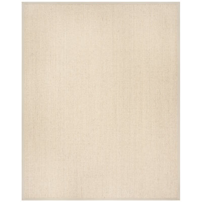 Goffe Natural Wool & Sisal Solid Color Rug