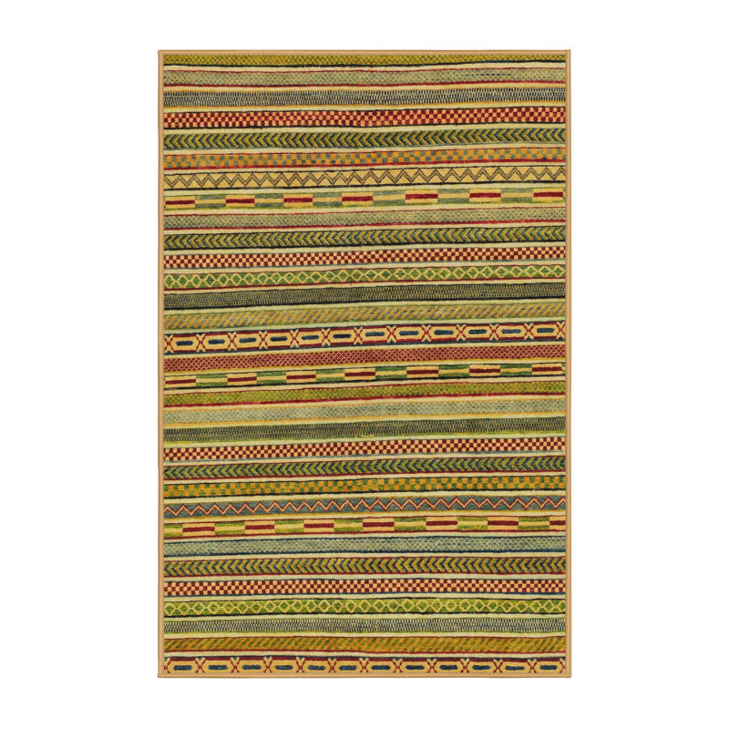 Abstract Indoor Rug, Rectangle 2' x 3'