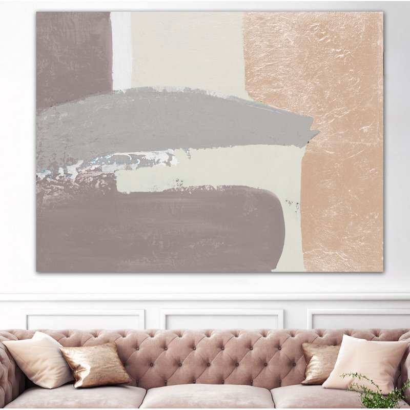 «Early Morning Abstract» par Patricia Pinto, reproduction d'art sur toile tendue