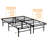 Durable Steel Structure Modern Bedroom Metal Folding Bed Frame Suitable For Compact Spaces-336008193