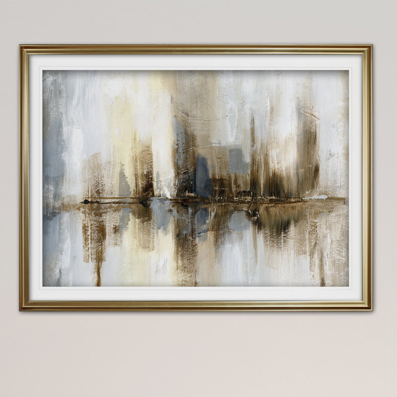 «Harbor Lights», impression sur toile tendue, H 28 po x l 38 po x P 1,5 po, Cadre argenté
