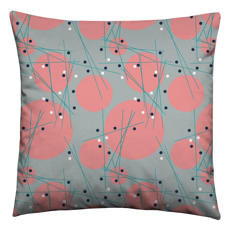 Lea Geometric Square Cushion