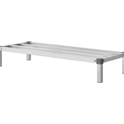 Aluminum Dunnage Rack 48 X 20 8 Off Floor 1000 Lbs Capacity Ideal For Fertilizers And Heavy Equipment In Kitchens Vehicles All - Welded Storage Commercial Food Suitable Potted Plants
