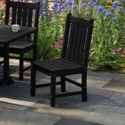Laguna Plastic Outdoor Dining Side Chair