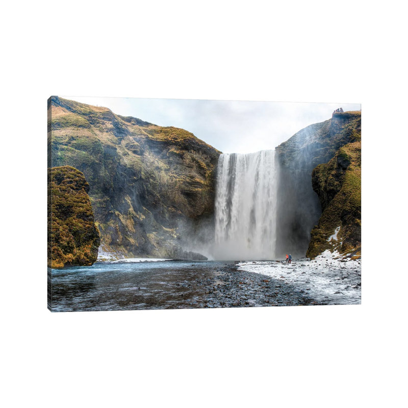 High Falls by David Gardiner - Wrapped Canvas Gallery-Wrapped Canvas Giclée, 8"H x 12"W