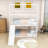 Twin Over Twin Wooden Bunk Bed with Slide and Playhouse Design