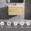 Meuble-lavabo mural flottant en chêne naturel avec surface de lavabo simple en blanc-949885549-948566694