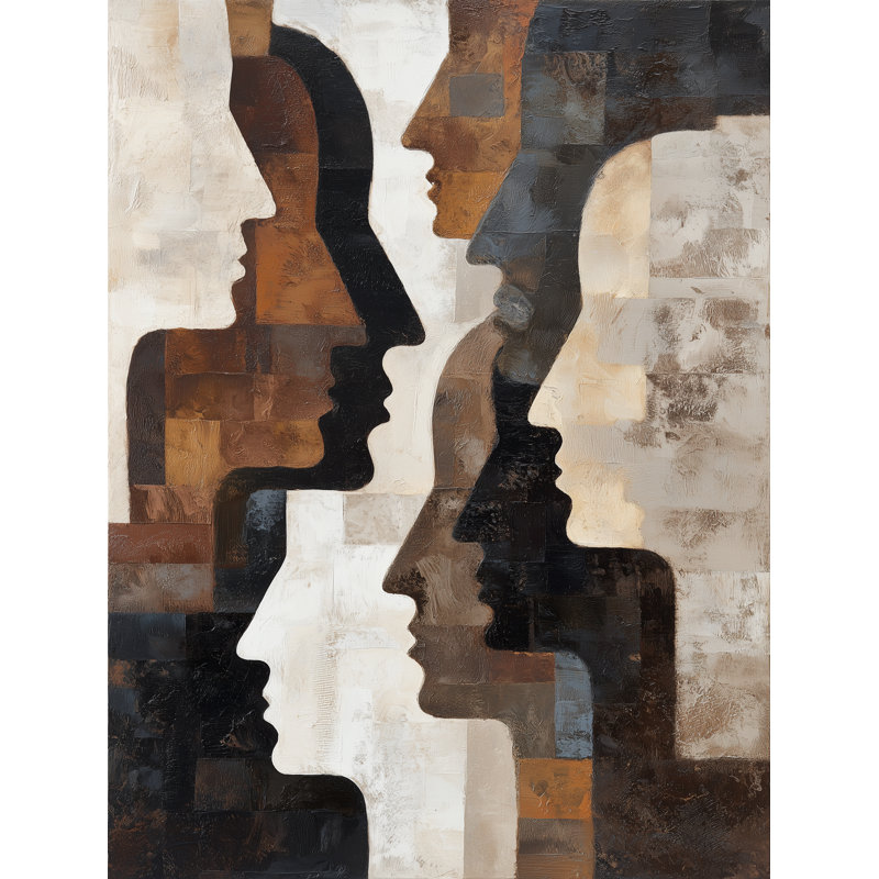 The Collective Mind, 40" H x 53" W