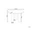 Aurelya Round Solid Wood Base Dining Table-1147974356