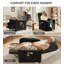 Fauteuil inclinable électrique de 32 po avec chauffage et massage, canapé inclinable avec télécommande et 3 poches latérales, canapé-lit facile à assembler pour le salon-133696068