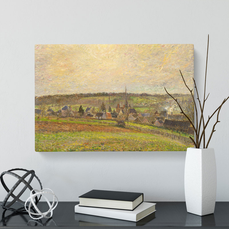 French Countryside by Camille Pissarro - Wrapped Canvas, 35cm H x 50cm W x 3cm D