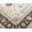Hand-Knotted High-Quality Cream and Brown Area Rug