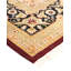 Tapis traditionnel rouge en laine noué à la main 8 pi 0 po x 11 pi 1 po