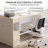 Okeysen Modular 6 Person Bar Height Benching Workstation with Storage & Outlets, Stand Up Desk For Office