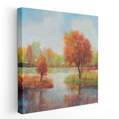 Lake Reflections II - reproduction d'art sur toile