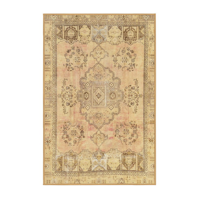 Abstract Indoor Rug, Rectangle 3' x 5'