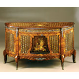 Louis XVI 65" Wide 1 Drawer Credenza