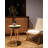 Mars Smart Coffee Table With Bluetooth Spearker And Wireless Charger And Built-In Battery