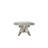 Vintage White Bone Finish Dining Table