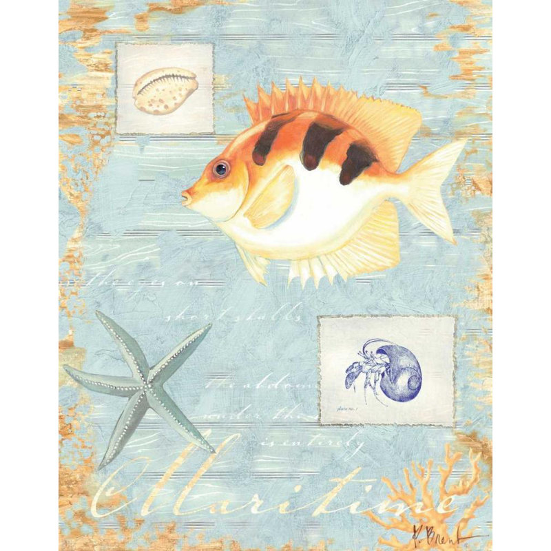 Reproduction d'art sur toile Beachcrest Home ™ Brent, Paul, H 45 po x l 36 po
