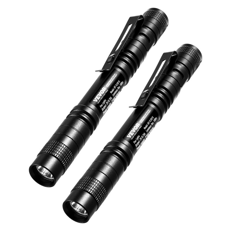 Stylo, lampe de poche de 100 lumens avec pince, lampe de poche portable imperméable IPX4, compacte et légère pour les espaces restreints, travail, inspection, urgence, mécanique, utilisation à l'extérieur