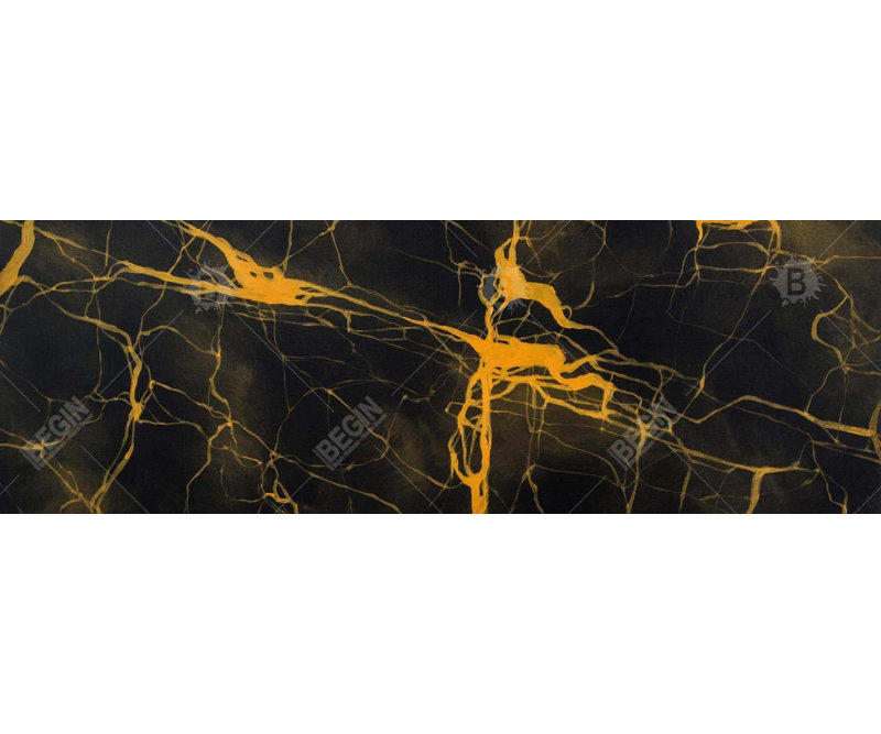 Black and Gold Marble Texture | Industrial Abstract Canvas Decor