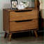 Table de chevet 2 tiroirs Mid-Century-1402734129