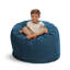  | Fauteuil à billes 3 pi | Rembourrage en mousse - housse amovible lavable, suède nuage-1482418277-1500567354