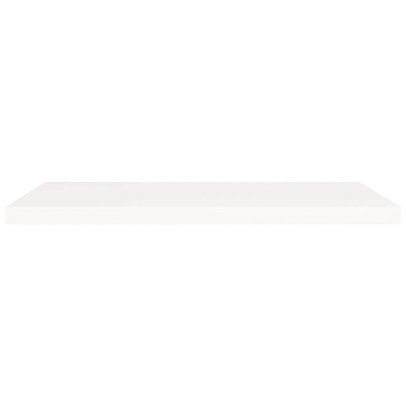 Jaiyah 4 Piece Floating Shelf, White, 3.8 cm H x 90 cm W x 23.5 cm D