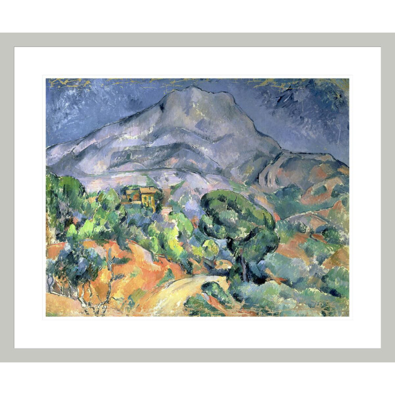 Mont Sainte-Victoire par Paul Cézanne, H 23,5 po x l 28,16 po