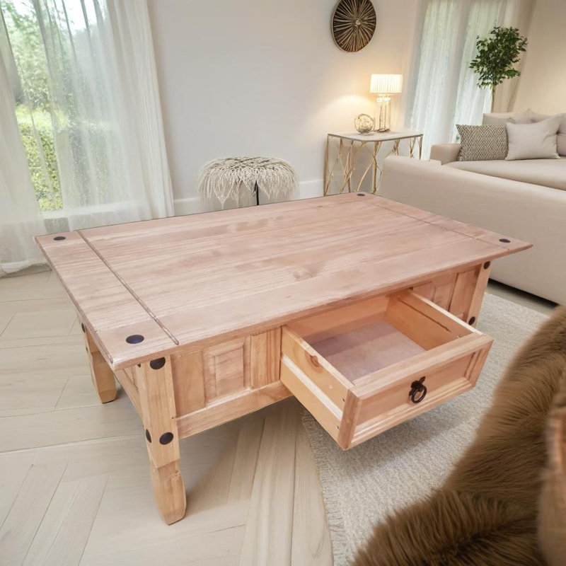 Angelyka Solid Wood Coffee Table