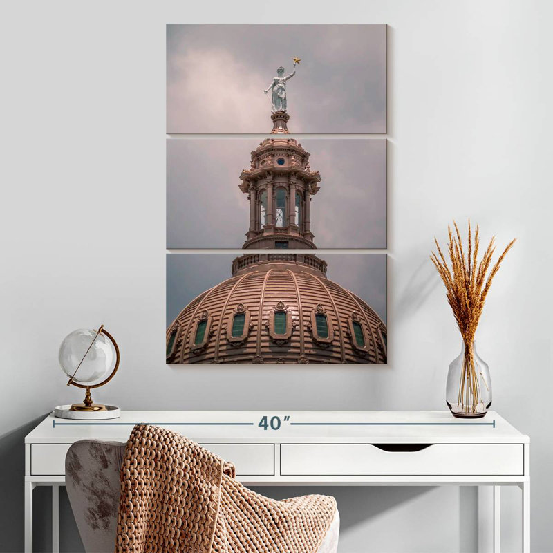 Nicci Austin Texas Capitol Dome, H 32 po x l 20 po