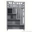 Bureau et garde-robe - Lit mezzanine multifonctionnel peu encombrant-108933548-108933547
