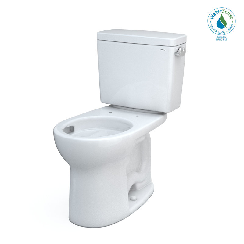 1.28 GPF (Water Efficient) Round Two-Piece Toilet (Seat Not Included)