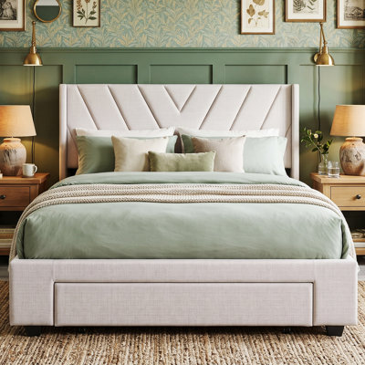 Upholstered Storage Bed