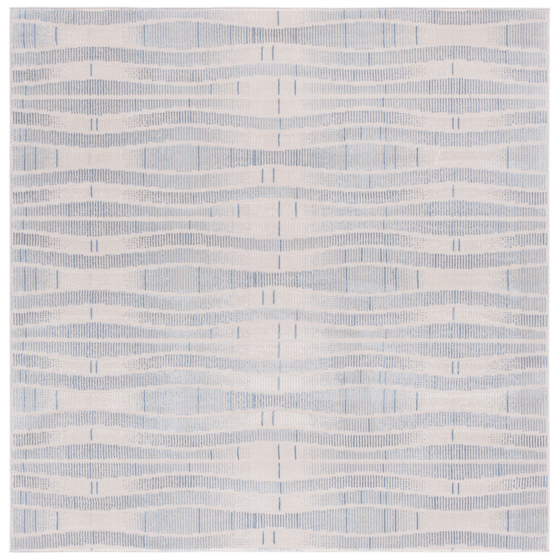 Kazimiera Performance Abstract Rug, Square 6'7"