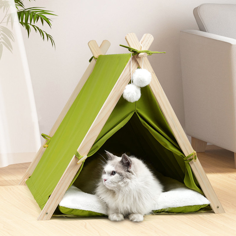 Lit pour chat Brylan, Vert