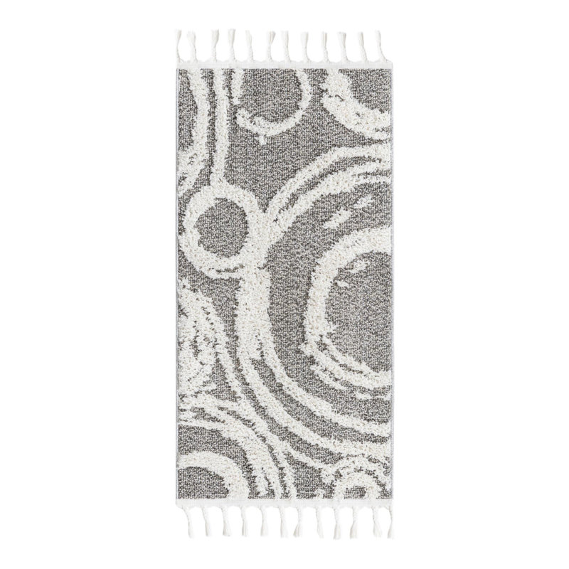 Abstract Indoor Rug, Runner 2' x 4'1"
