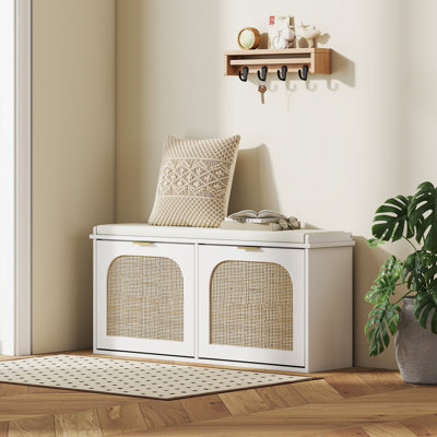 8 Pair Shoe Storage Bench