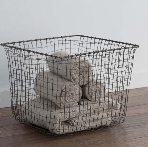 Rebrilliant Ivanka Decorative Basket, 11" H x 14" W x 14" D