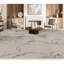 Tibetan Floral Area Rug in Gray