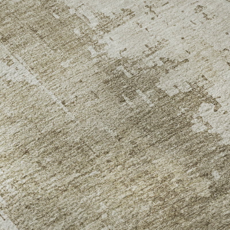 Premium Machine Washable Baford AMF1649 Abstract Rug, Rectangle 3' x 5'